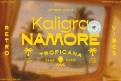 Kaligra Tropicana Sans