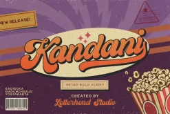 Kandani - Retro Bold Script