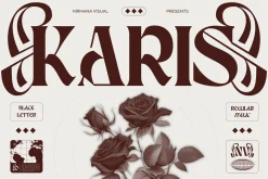Karis Blackletter - Logo Font