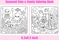 Kawaii Summer Coloring Book Vol-02