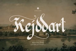 Kejddart | Blackletter Typeface