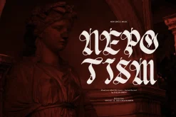 Kejddart | Blackletter Typeface