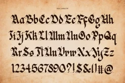 Kejddart | Blackletter Typeface