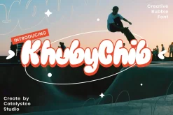 Khuby Chib Creative Bubble Font