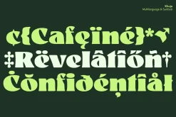 Khuja Smooth - Display Typeface