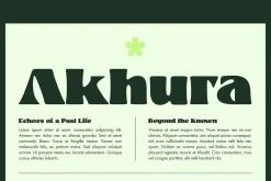 Khuja Smooth - Display Typeface