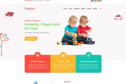 Kidio - Indoor PlayGround Template