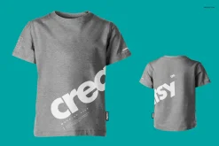 Kids T-shirt Mockup Set