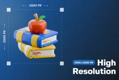 Kids Back to School 3D Icon Pack