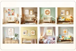 50 Kids Nursery Mockups for Canva