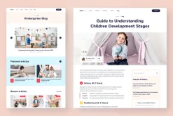 Kidztar - Kindergarten Website