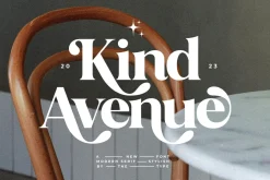 Kind Avenue - Stylish Retro Font