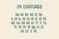 Kindred Handlettered Typeface