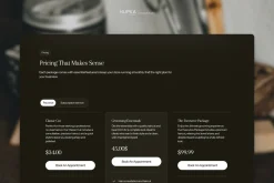 KingBarber - Framer Template