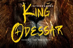 King Odessar – Handwritten Brush
