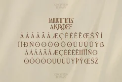 Kingston Roman Elegant Serif Font