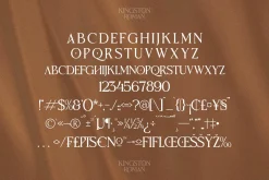 Kingston Roman Elegant Serif Font