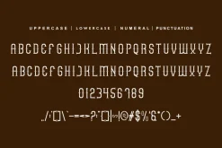 King Western - Artdeco Typeface Font