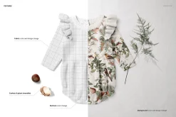 Knitted Romper Mockup Set (28/LFv.2)