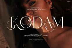Kodam Stylish Serif Font