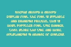 Koevas Groovy - Retro Font