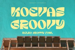 Koevas Groovy - Retro Font