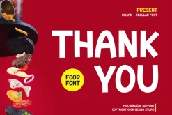 Kolyan - Food Font