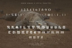 Komodo Decoative Font