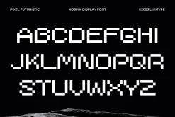 Kospix - Pixel Font