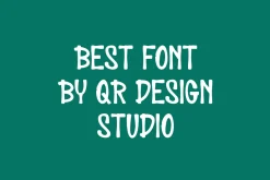 Kunsonu - Paint & Stamp Font