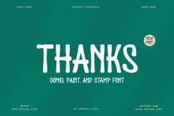 Kunsonu - Paint & Stamp Font