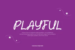 Kusrov - Playful Ligatures Font