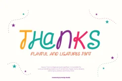 Kusrov - Playful Ligatures Font