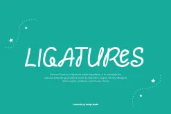 Kusrov - Playful Ligatures Font