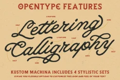 Kustom Machina - Font Duo & Bonus!