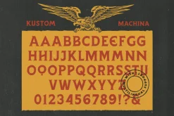 Kustom Machina - Font Duo & Bonus!