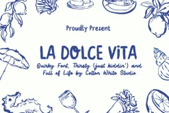 La Dolce Vita Brush Font