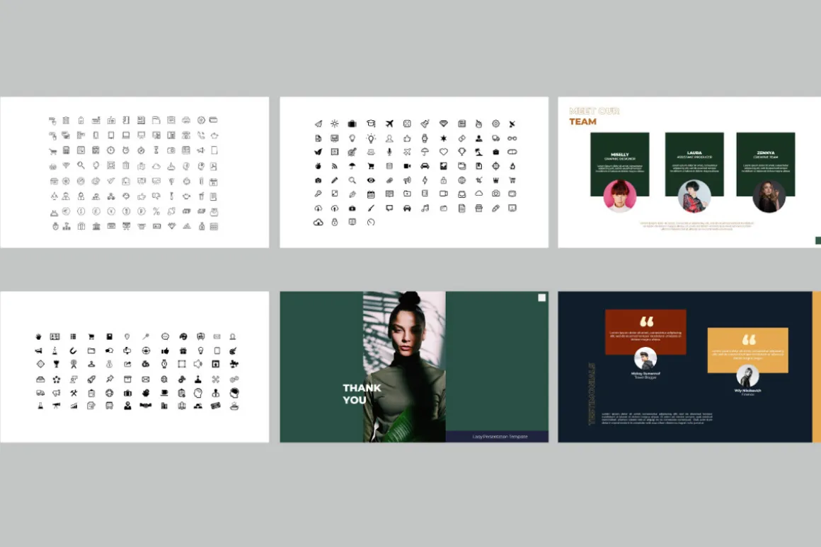 Laisy Fashion - Google Slides