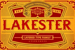 LAKESTER FONT FAMILY