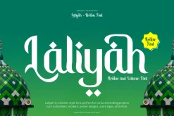 Laliyah - Arabic Ramadhan Font