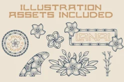 Lanai Typeface | Island Font