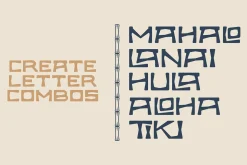 Lanai Typeface | Island Font