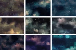 Landscape & Seamless Galaxy Textures