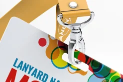 Lanyard Tag Badge Mock-Up