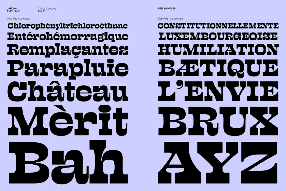 Lapoya Font