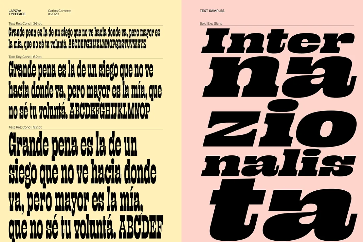 Lapoya Font
