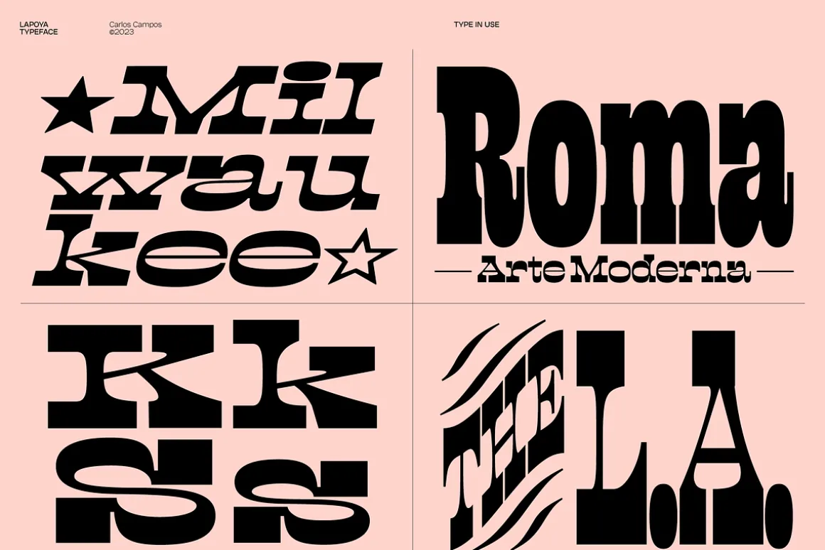 Lapoya Font