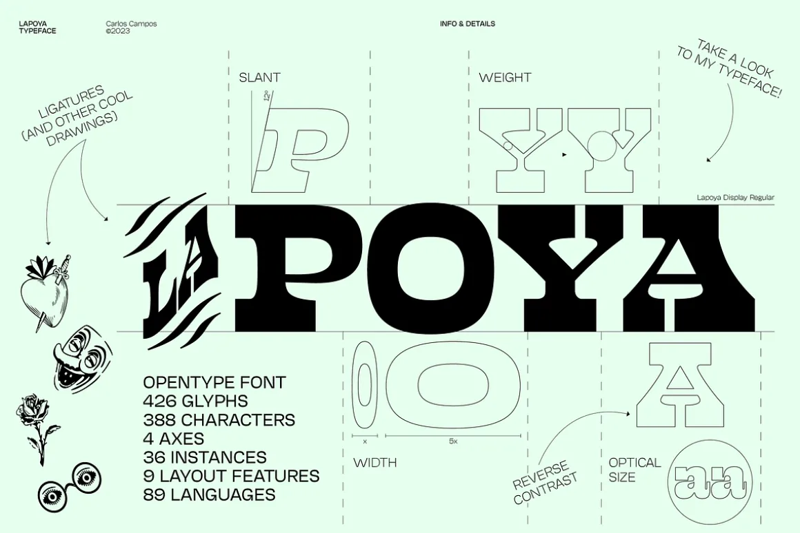Lapoya Font