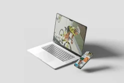 Laptop And Phone Mockup