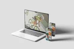 Laptop And Phone Mockup